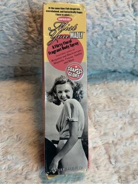 Soap & Glory Mist You Madly Floral Body Spray - Pink & Yellow Design